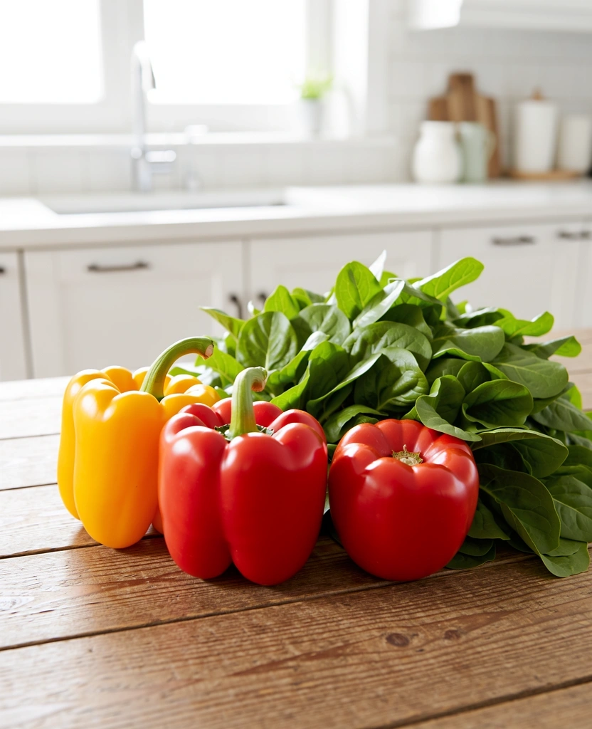 Ingredientes frescos y nutrición