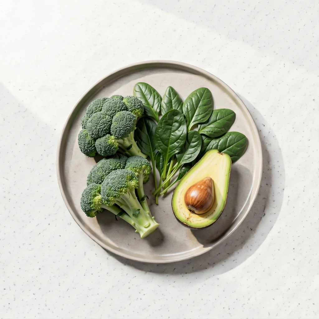 Vegetales frescos para recuperación